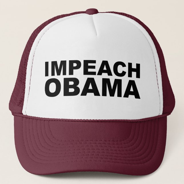 IMPEACH den OBAMA hatten Truckerkeps (Framsida)
