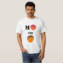Impeach den orange grundläggande T-tröja T-shirt