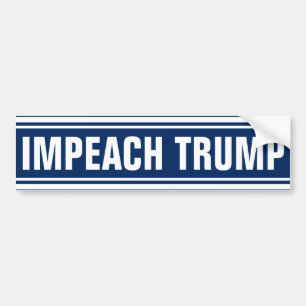 Impeach Donald Trump 2020 Anti President Bildekal