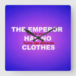 IMPEACH FYRKANTIG KLOCKA