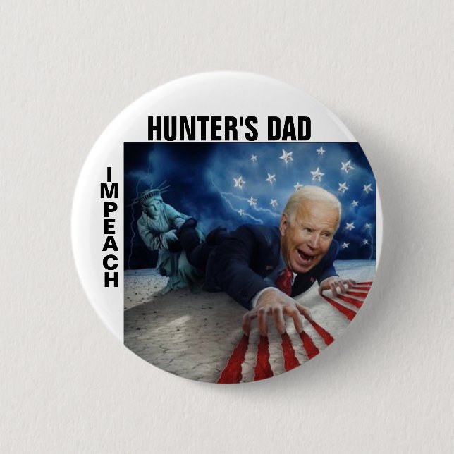 Impeach Hunters Pappa Knapp (Framsida)