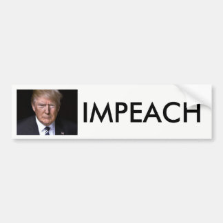 Impeach Impeach Impeach anti-Donald Trump Bildekal