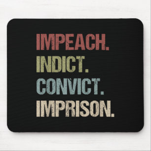 Impeach Indicate Convict Imfängelset Anti Trump Musmatta