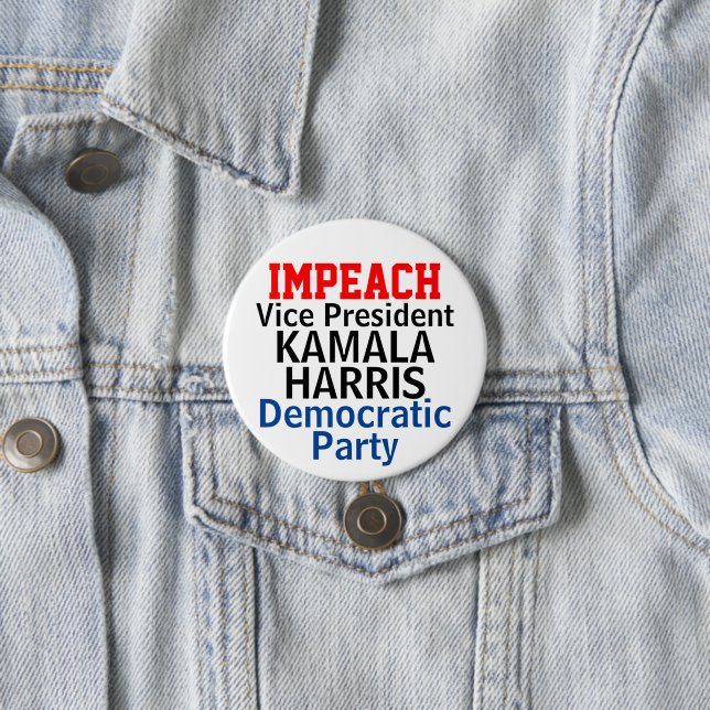 Impeach Kamala Harris Democratic Party Knapp (In Situ)