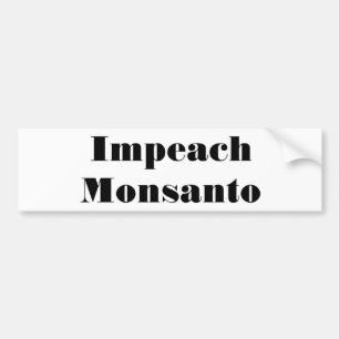 Impeach Monsanto Bildekal