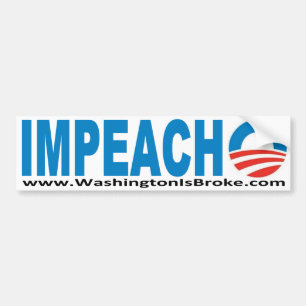 IMPEACH nolla-bildekalet Bildekal