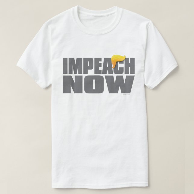 Impeach NU skjortan T-shirt (Design framsida)