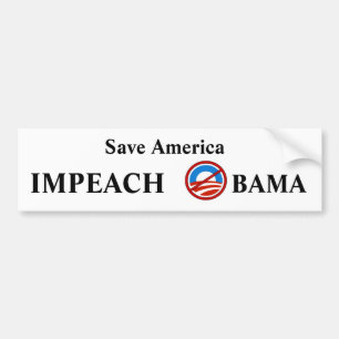 Impeach Obama Bildekal