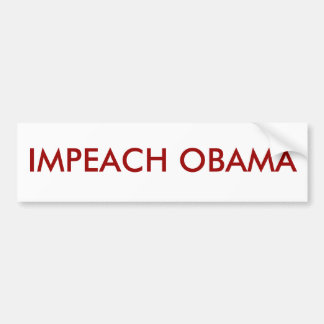 Impeach Obama Bildekal