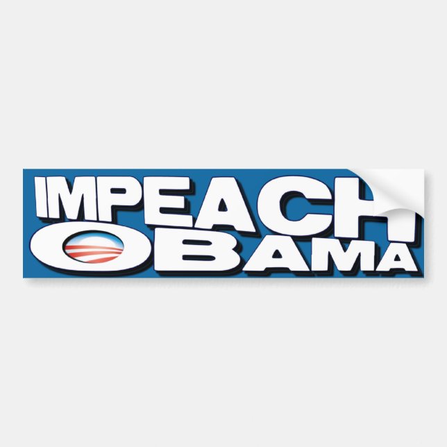 Impeach Obama Bildekal (Framsidan)