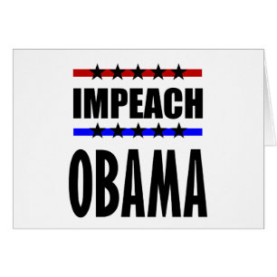 Impeach Obama Hälsningskort