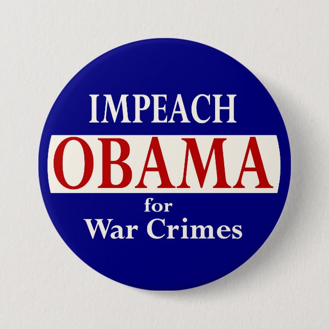 Impeach Obama Knapp (Framsida)