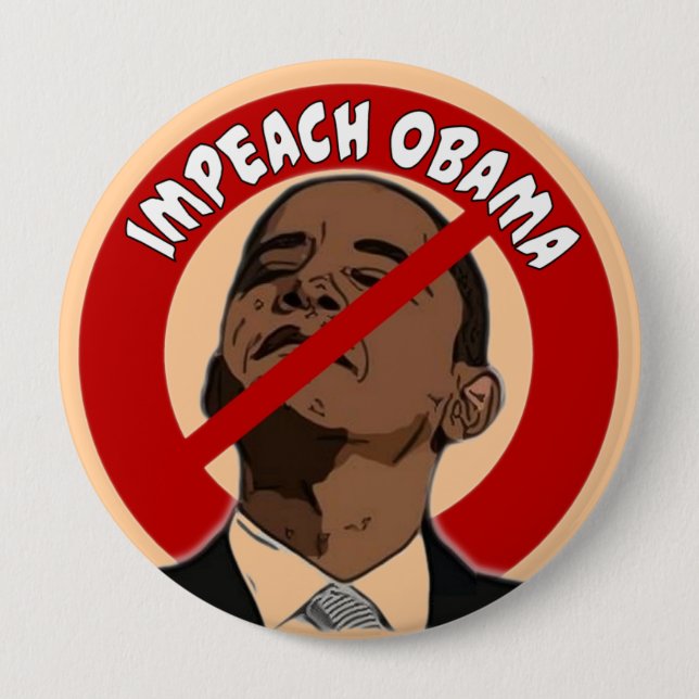 Impeach Obama Knapp (Framsida)