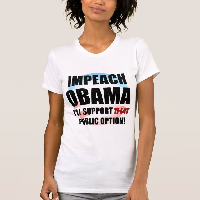 Impeach Obama Tee (Framsida)