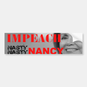 Impeach otäcka otäcka Nancy Pelosi Bildekal