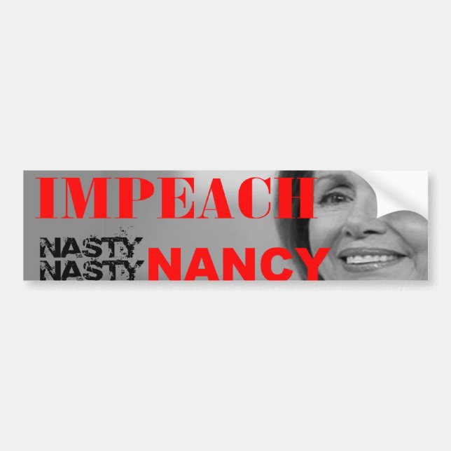 Impeach otäcka otäcka Nancy Pelosi Bildekal (Framsidan)