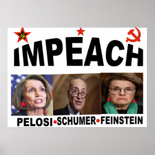 IMPEACH SOCIALISTISKA DEMOKRATER POSTER