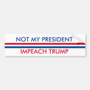 Impeach trumf bildekal