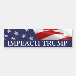 Impeach trumf bildekal