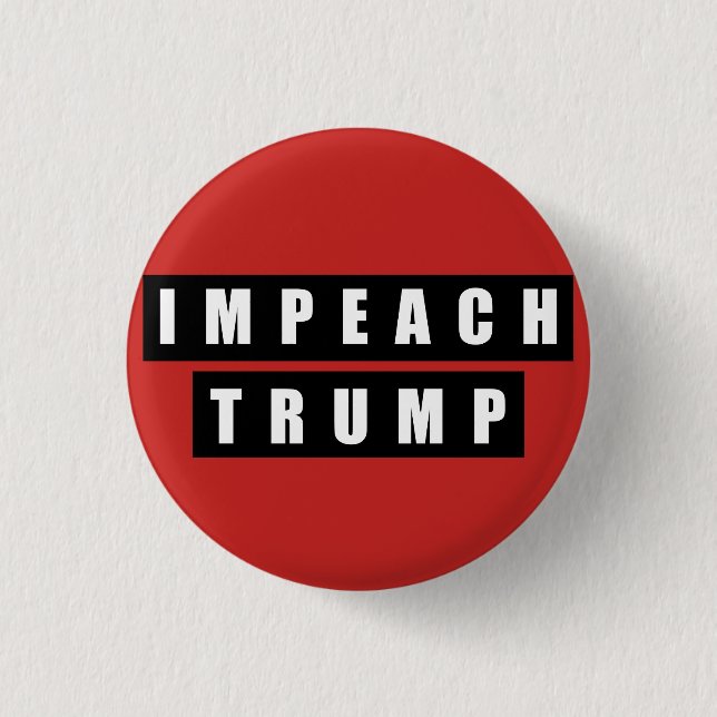 Impeach trumf knäppas knapp (Framsida)