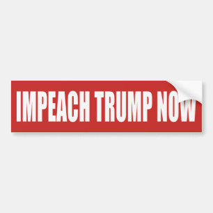 Impeach trumf nu bildekal