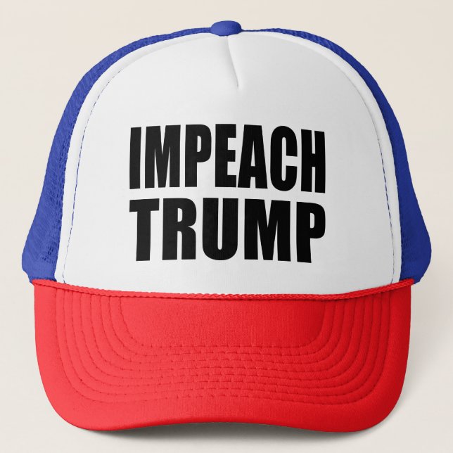 "IMPEACH TRUMF ", TRUCKERKEPS (Framsida)