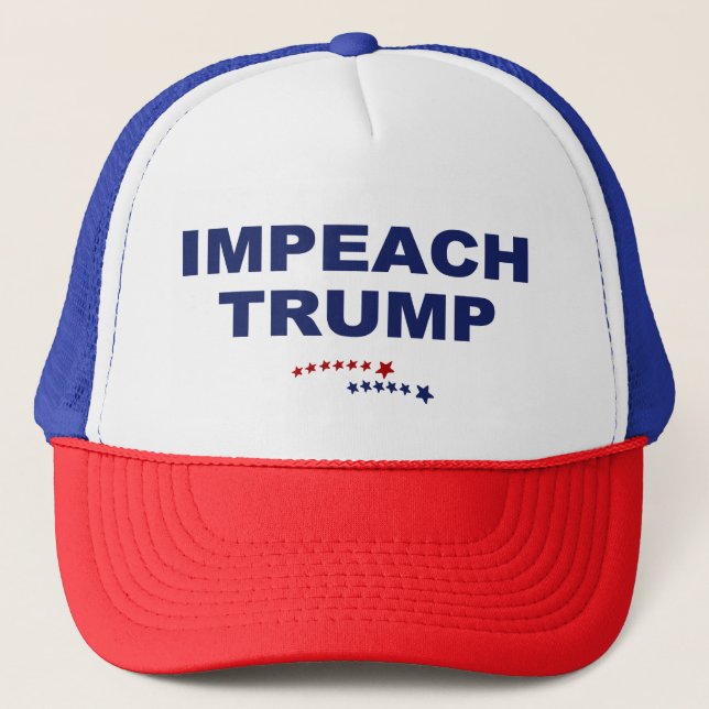 Impeach trumf truckerkeps (Framsida)