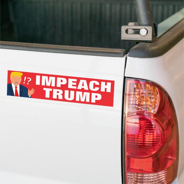 Impeach Trump Bildekal (På lastbil)