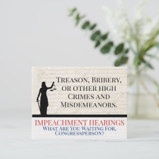 Impeach Trump High Crimes Misdemeanors Justice Vykort