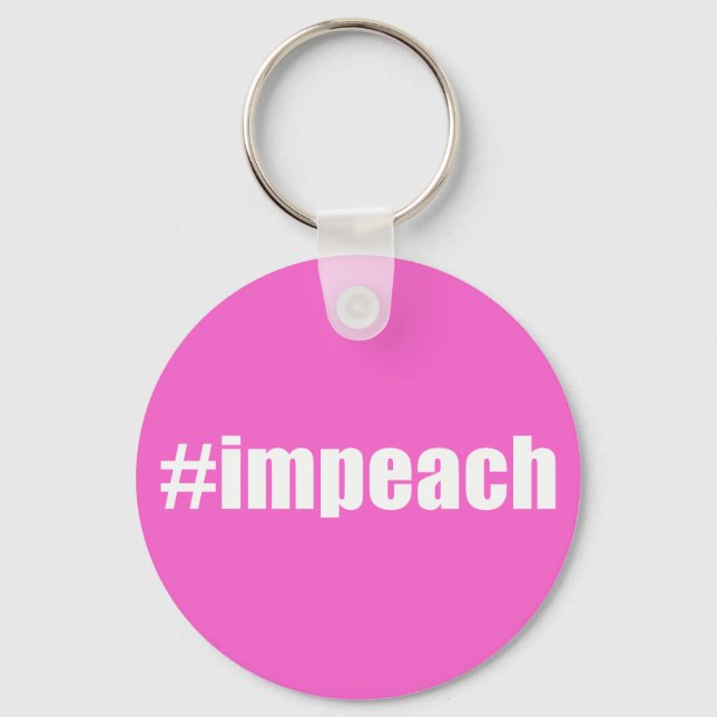 Impeach Trump Nyckelring (Framsida)