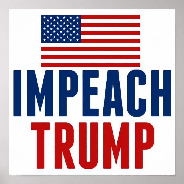 Impeach Trump Poster (Framsidan)