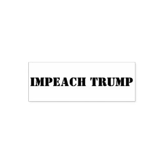 IMPEACH TRUMP SJÄLVFÄRGANDE STÄMPEL