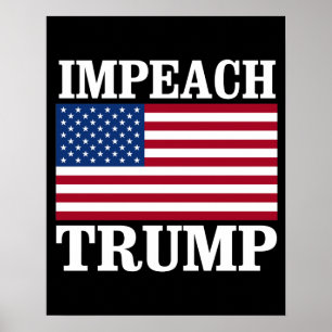 Impeach Trump - Spara America - Anti-Trump Design Poster