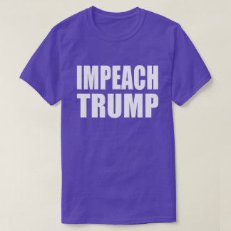 "IMPEACH (tvåsidig) TRUMF", Tee