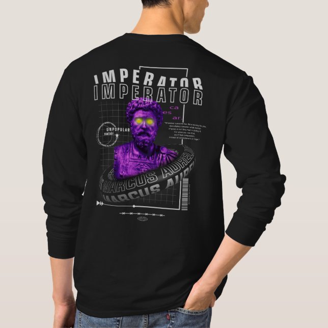 Imperator Modern Streetwear T Shirt (Baksida)