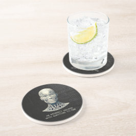 IMPERFECT BESVARARE Sandstone Round Underlägg