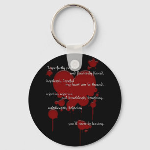 Imperfectly perfekta Keychain Nyckelring