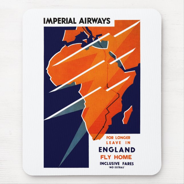 Imperial Airways Afrika Musmatta (Framsidan)