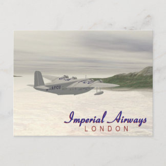 Imperial Airways Vykort