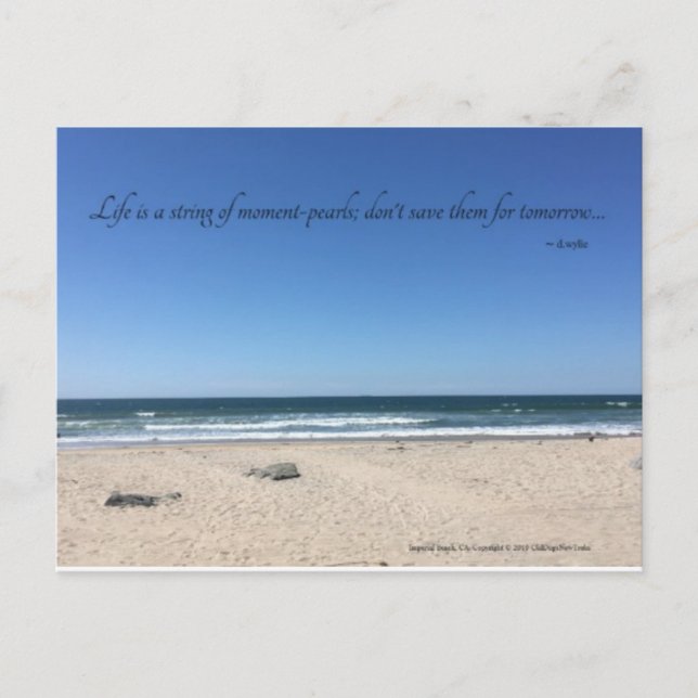 Imperial Beach, CA inspirerande Vykort (Framsida)
