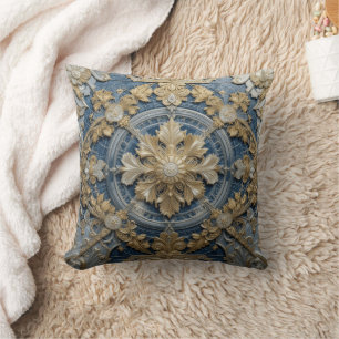 Imperial Blue Throw Cushion 41 x 41 cm Kudde