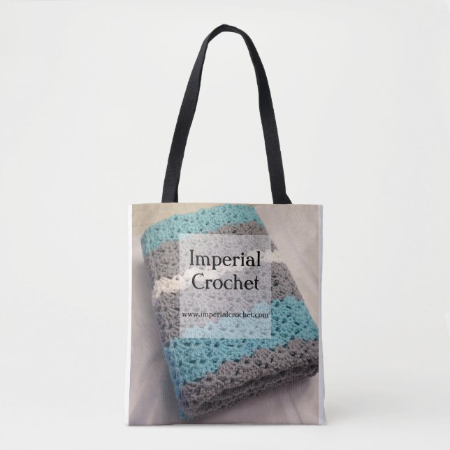 Imperial Crochet Tote Bag Tygkasse (Framsida)