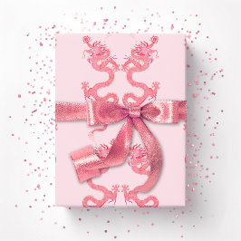 Imperial Dragon in Pink Presentpapper