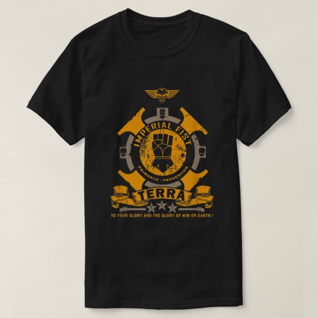 Imperial Fist Terra T Shirt (Design framsida)