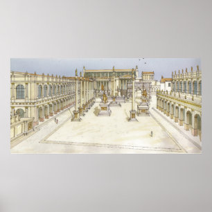 Imperial Forum. Rom Poster