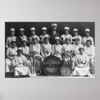Imperial Girls Band: 1915