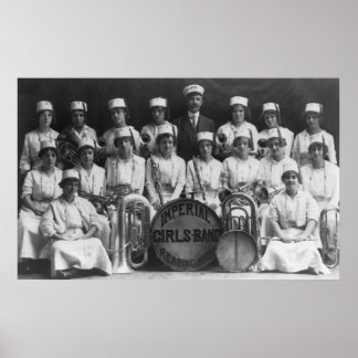 Imperial Girls Band: 1915 Poster