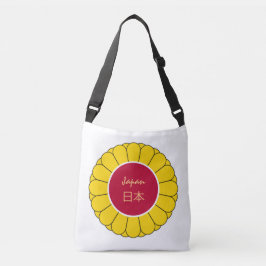 Imperial Japan Mode & Japansk flagga, Seal Kanji Axelväska