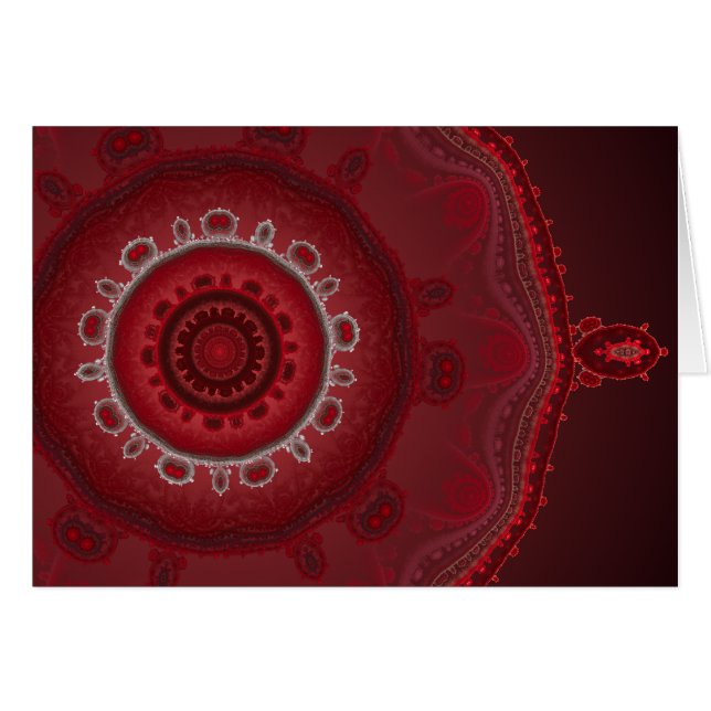 Imperial Krona-kort Hälsningskort (Framsidan Horizontal)