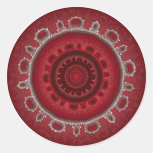 Imperial Krona Stickers Runt Klistermärke